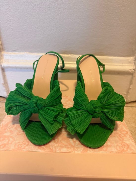 Loeffler Randall Shoes - Vibrant Green Loeffler Randall Camellia Heels